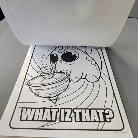 Lost Kitties Create A Scene Sticker Activity Coloring Book Paperback Pad Hasbro - Picture 5 of 11